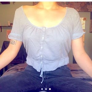 American Eagle Peasant Top